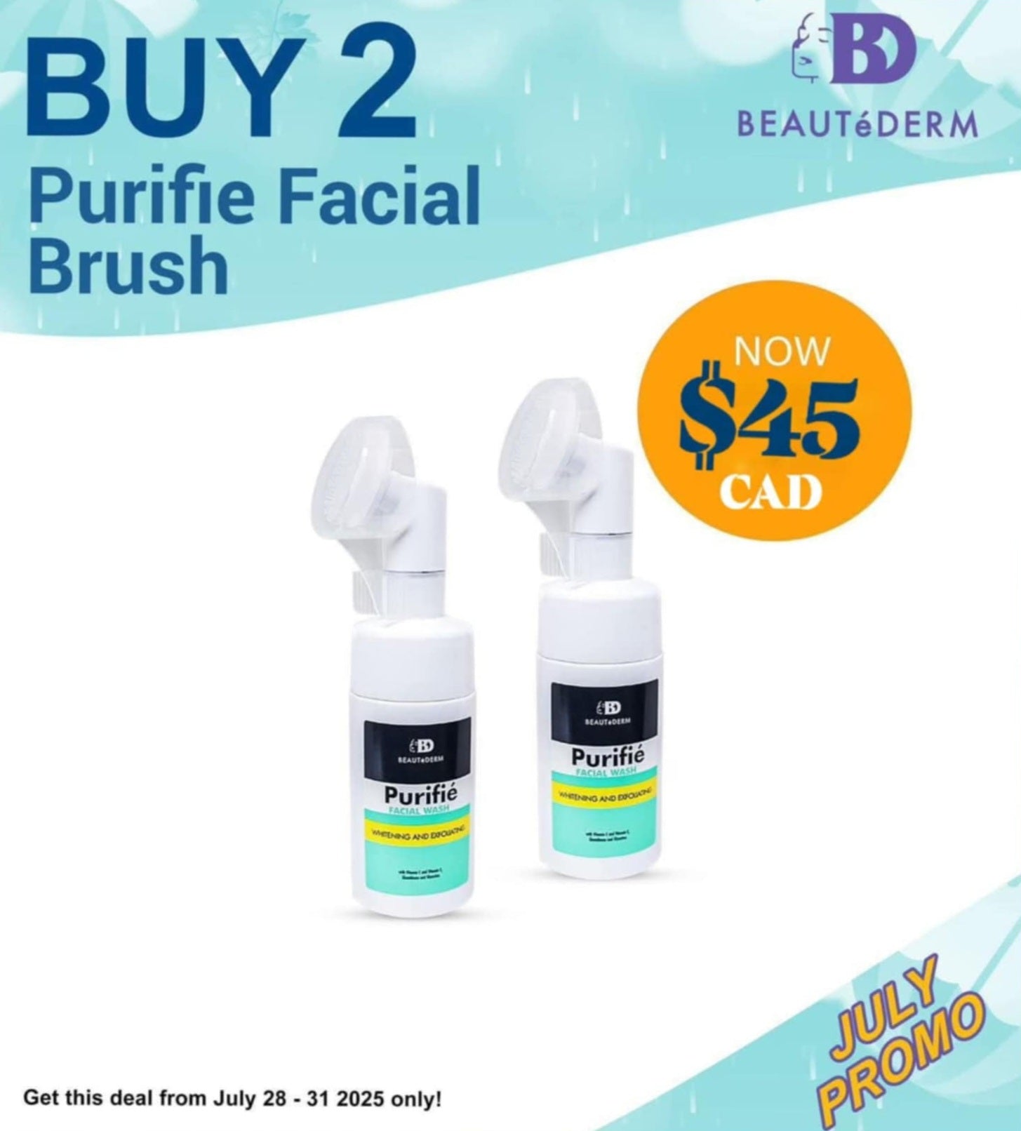 Beautederm  Purifie  w/ brush.
